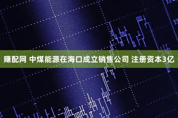 赚配网 中煤能源在海口成立销售公司 注册资本3亿